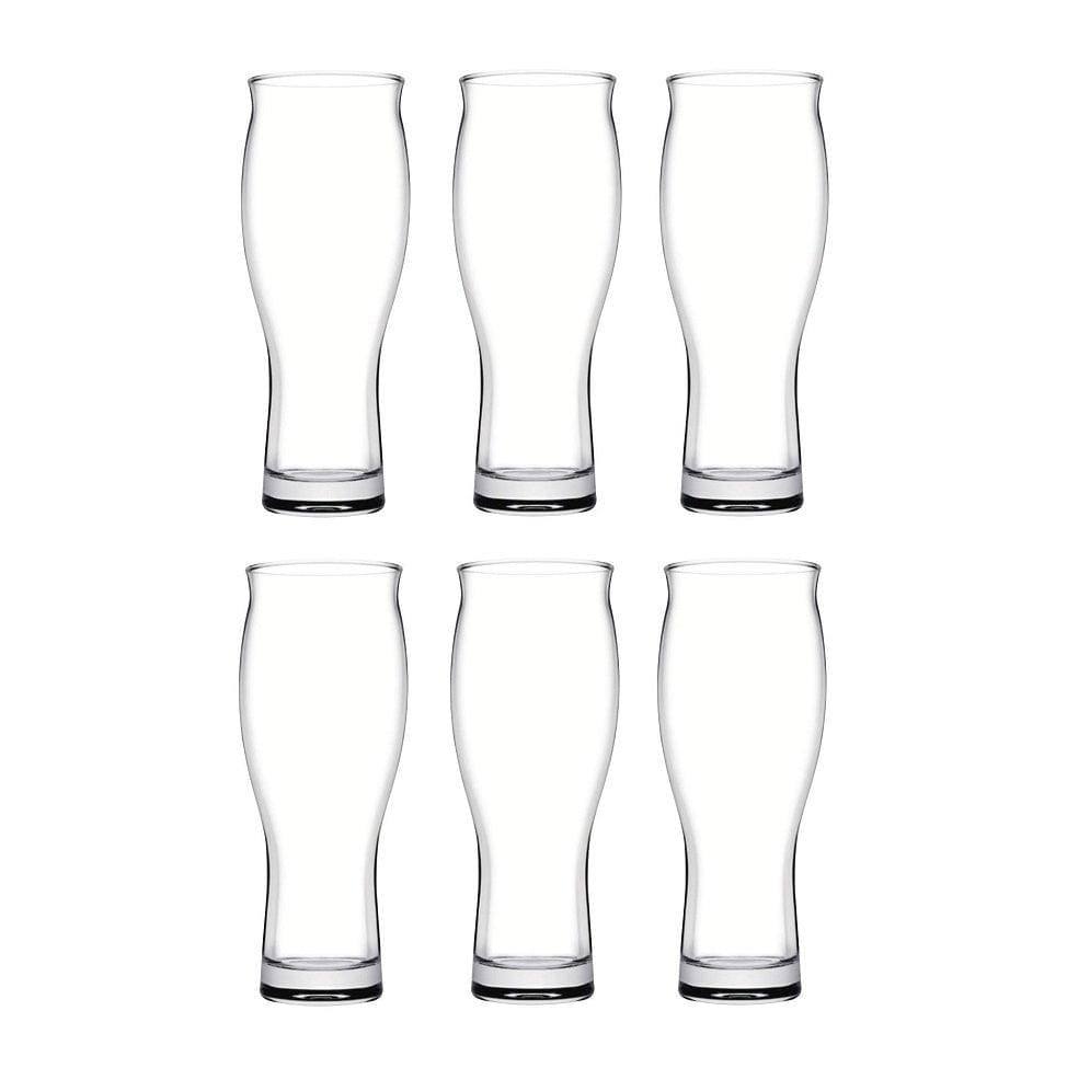 Pasabahce Revival Beer Glasses 480ml, Set of 6