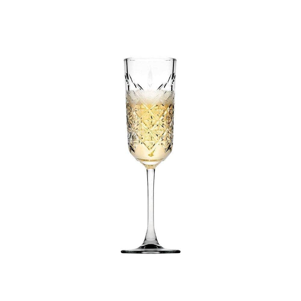 Pasabahce Timeless Champagne Glasses 175ml, Set of 4