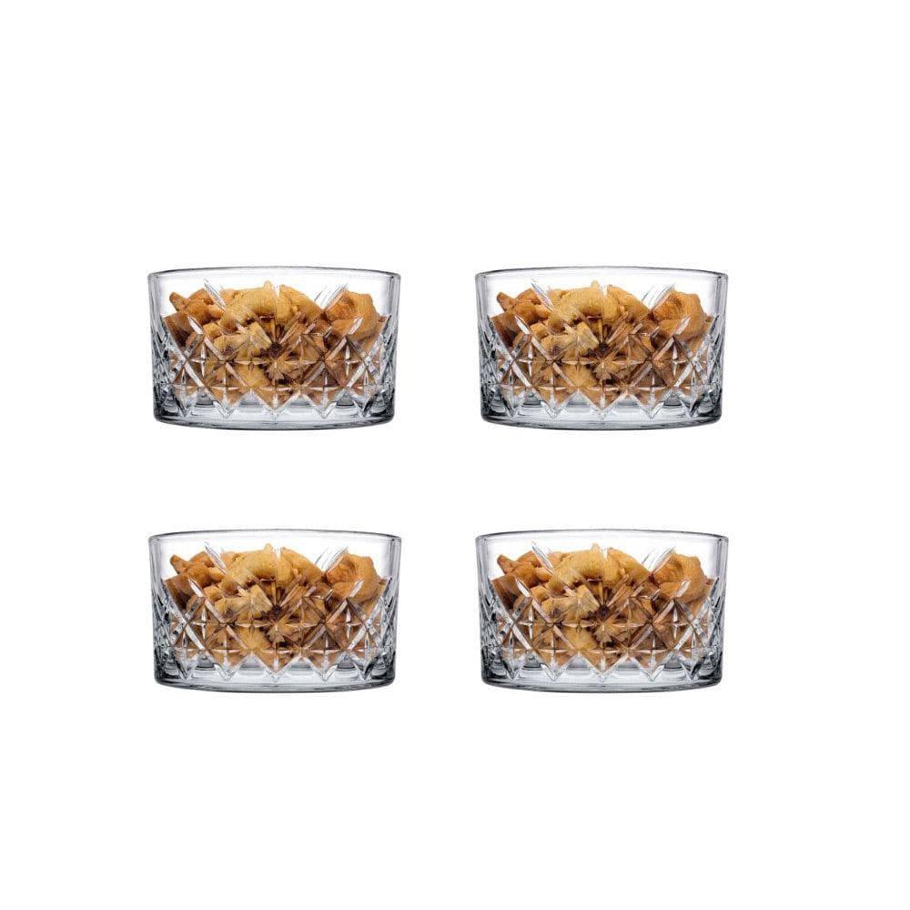 Pasabahce Timeless Small Bowls, Set of 4