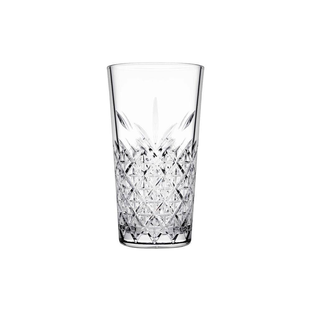 Pasabahce Timeless Tapered Long Drink Glasses 360ml, Set of 4