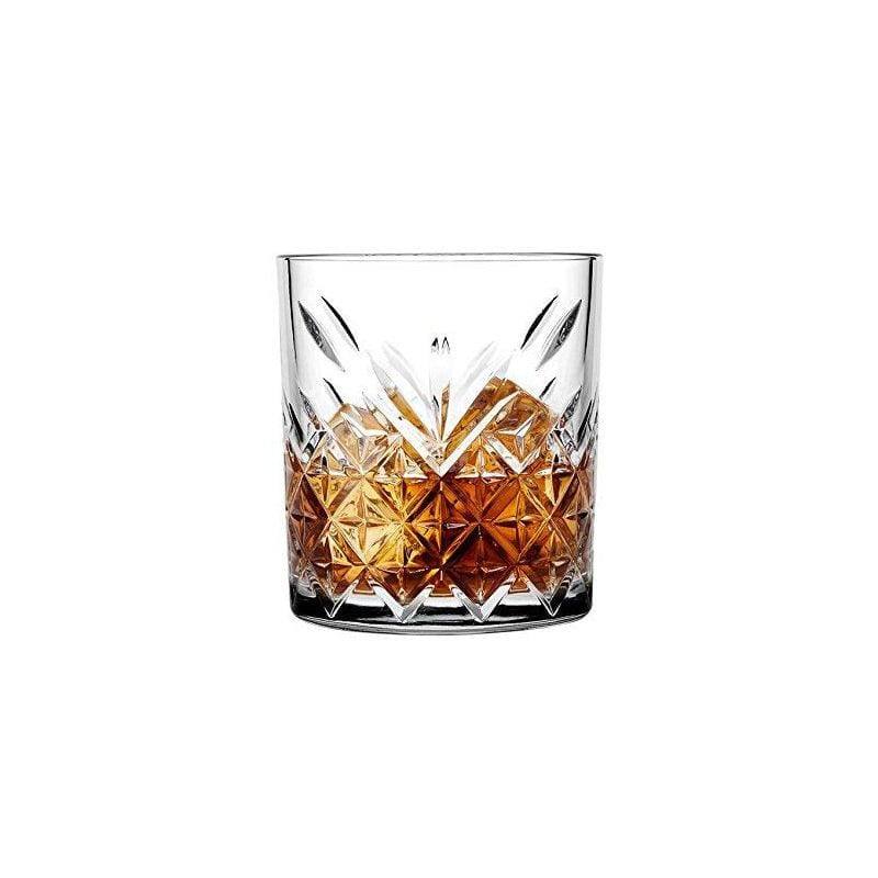 Pasabahce Timeless Whiskey Tumblers 345ml, Set of 4