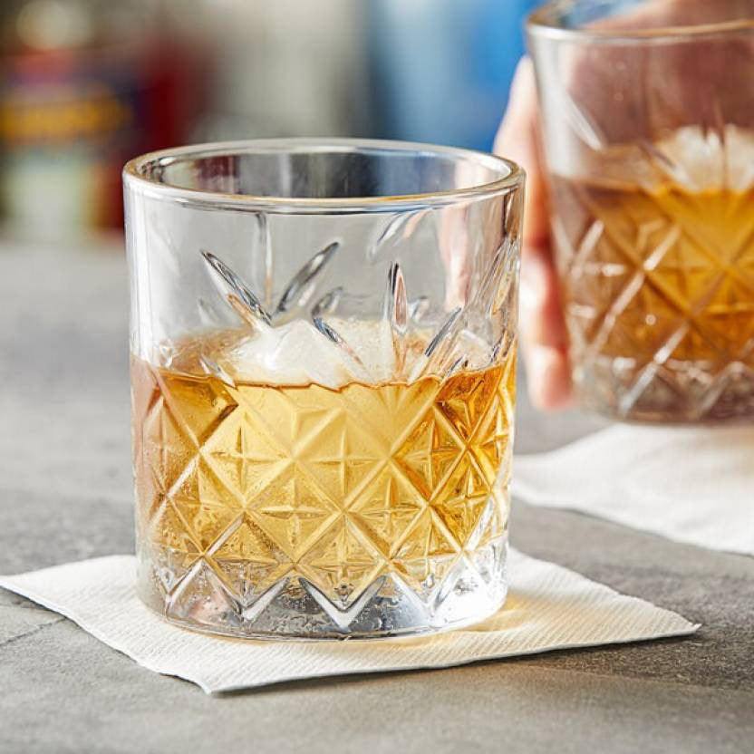 Pasabahce Timeless Whiskey Tumblers 345ml, Set of 4