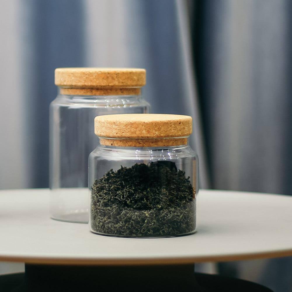 Philosophy Home Borosilicate Glass Jar with Cork Lid - Small