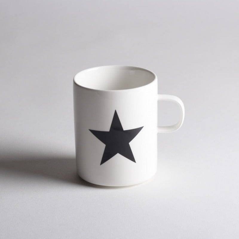 Philosophy Home Porcelain Coffee Mug - Black Star