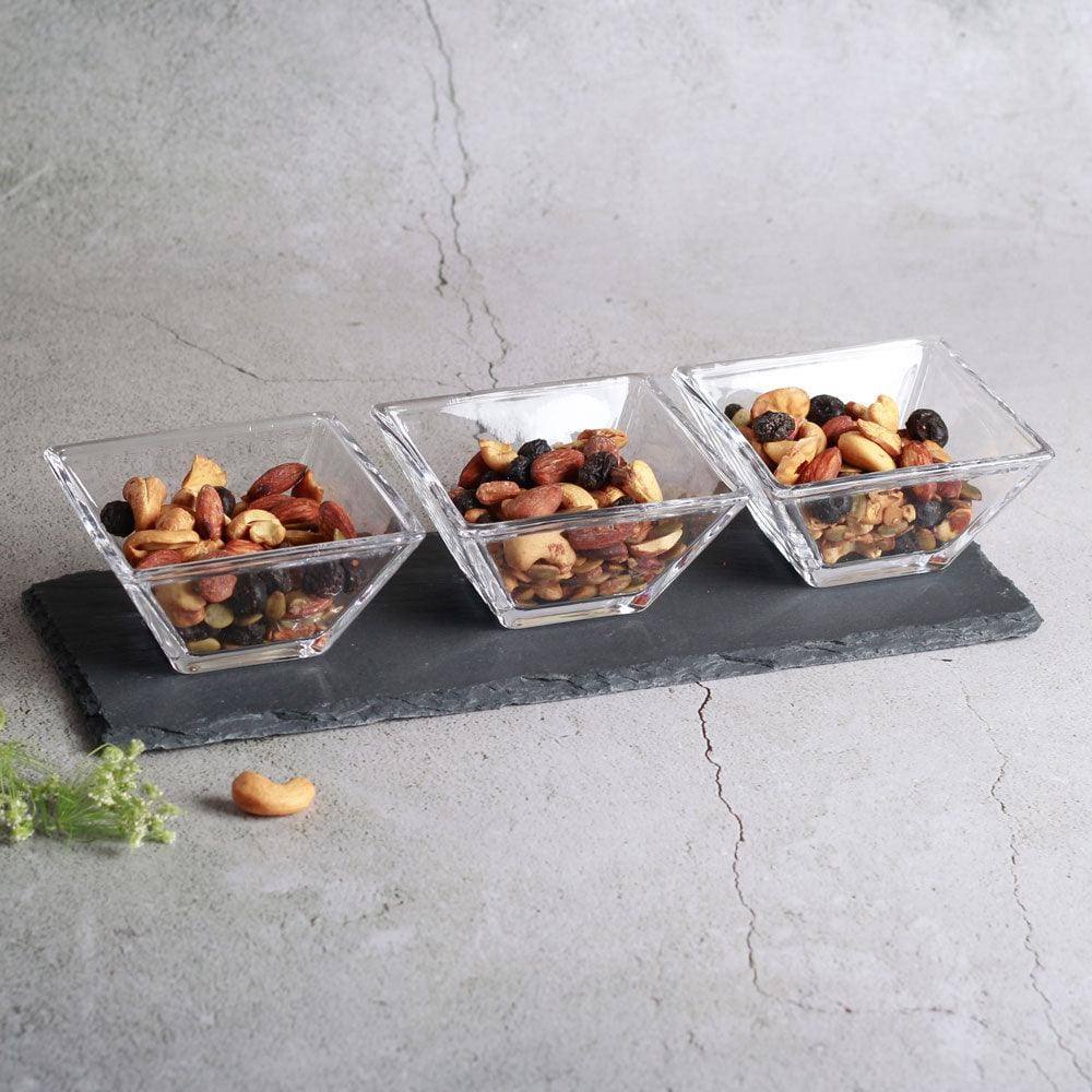 Philosophy Home Trio Slate Serving Set