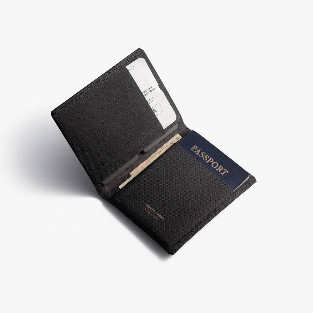 Pioneer Passport Wallet - Black Baby Ballistic RFID