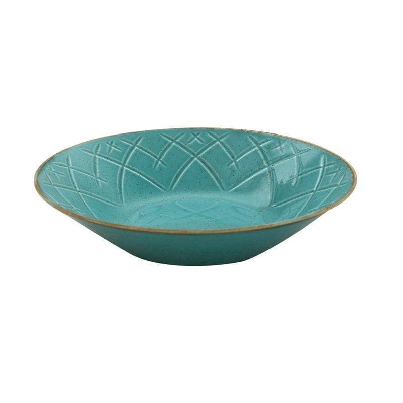 Porland Turkey Christina Serving Bowl - Turquoise Blue