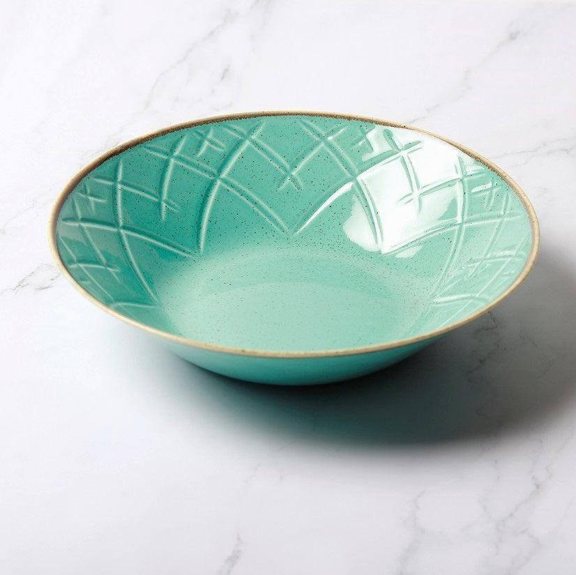 Porland Turkey Christina Serving Bowl - Turquoise Blue