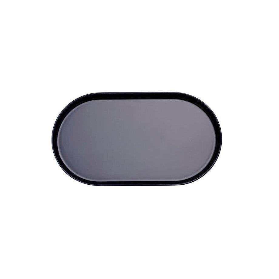 Porland Turkey Ethos Oval Plate Large - Dark Blue