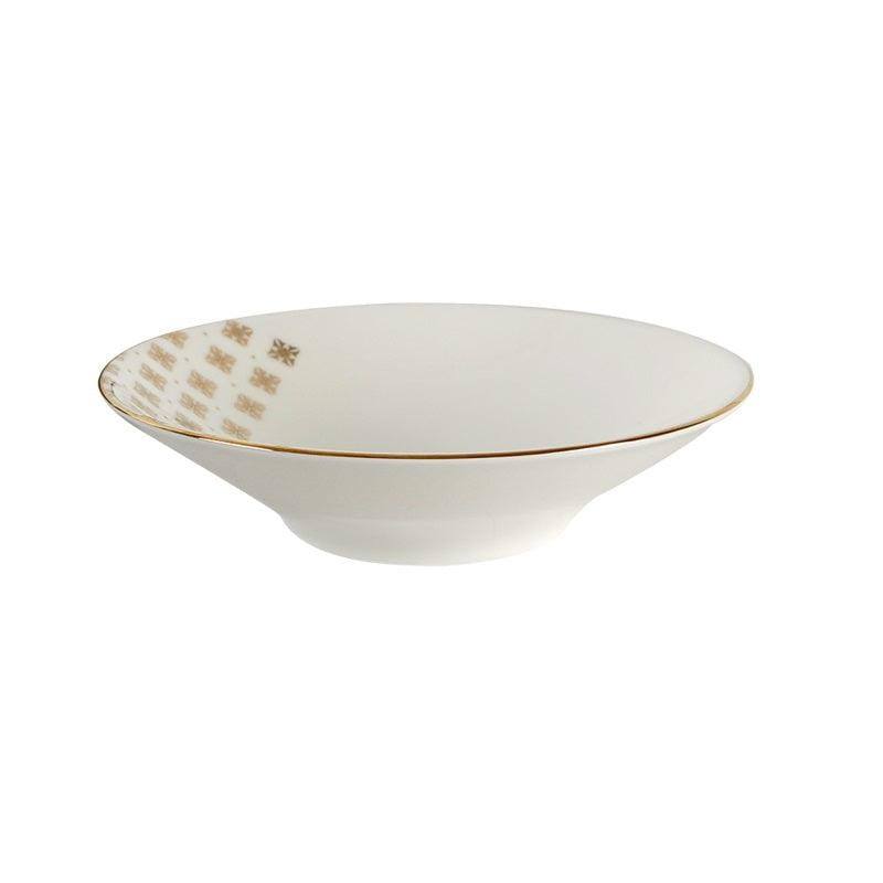 Porland Turkey Evoke Serving Bowl - Pearl White