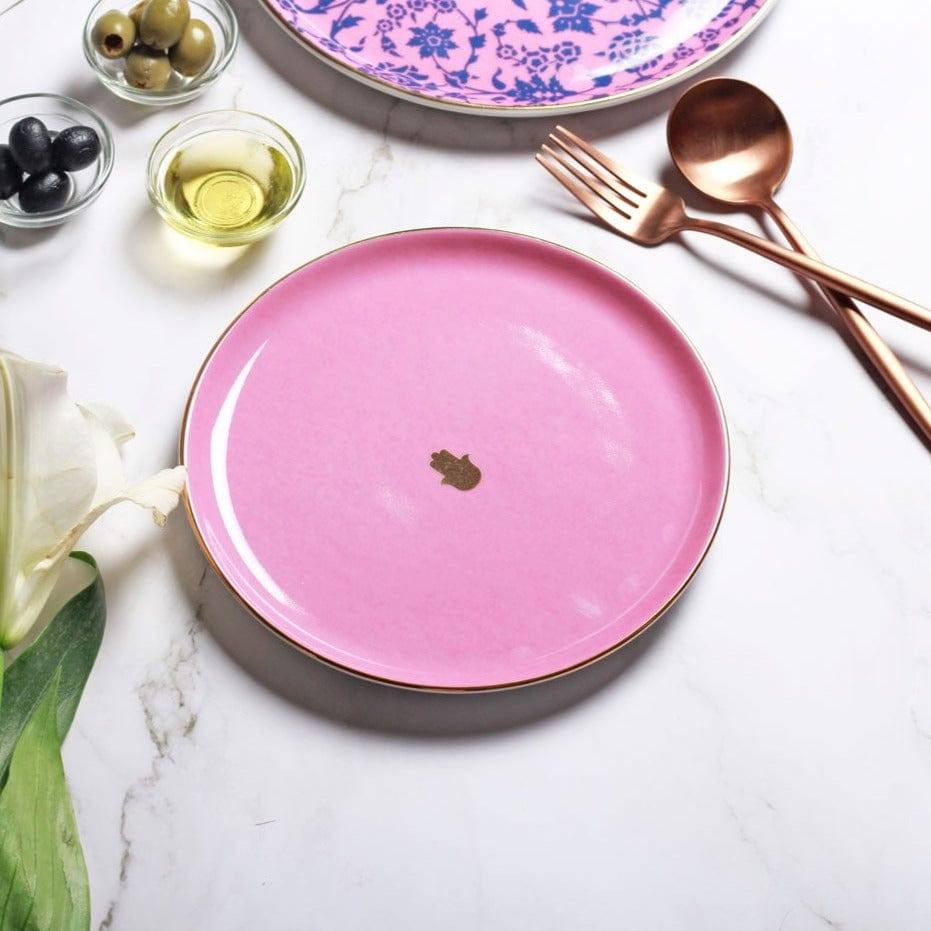 Porland Turkey Glamorous Quarter Plate - Pink