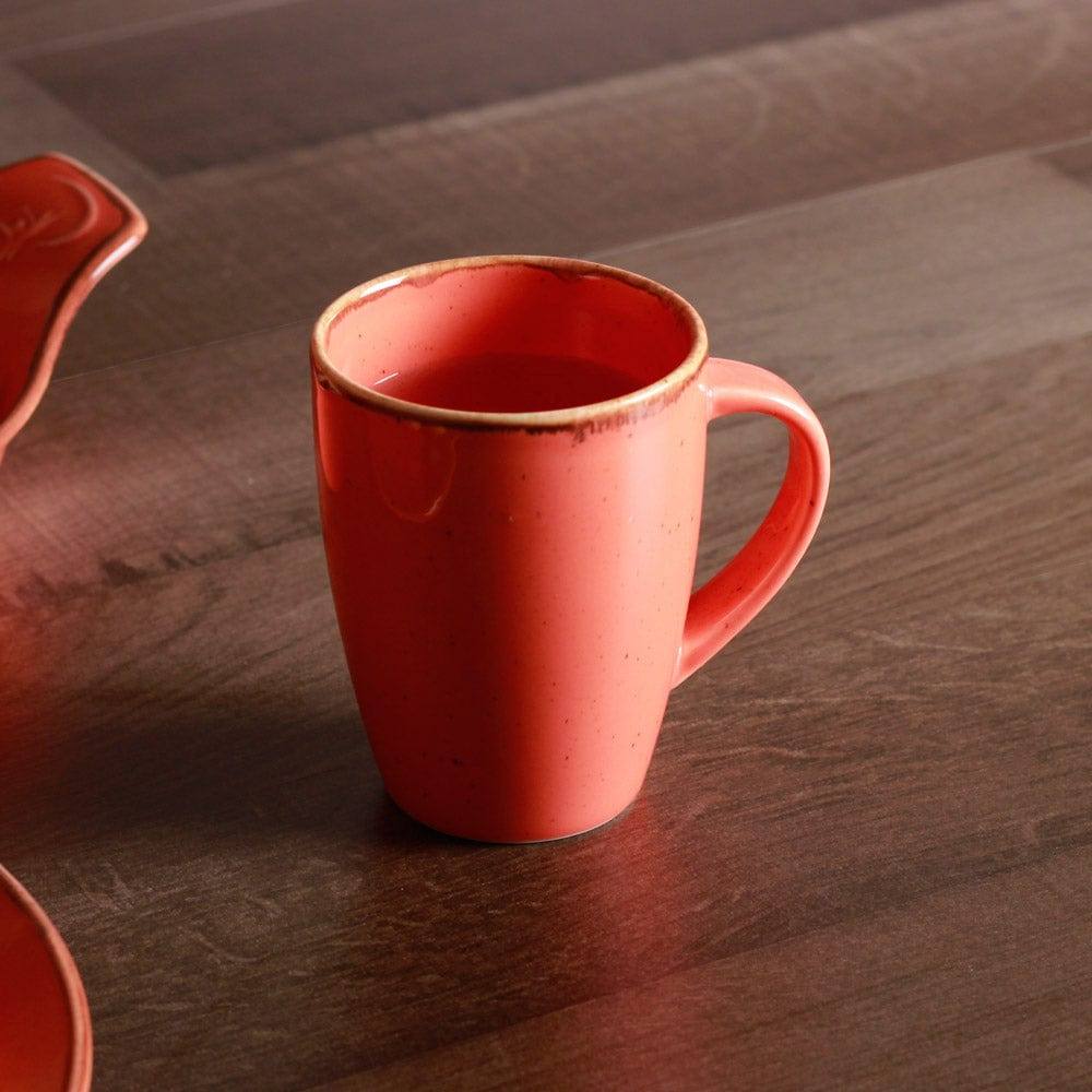 Porland Turkey Grazia Seasons Mug - Coral