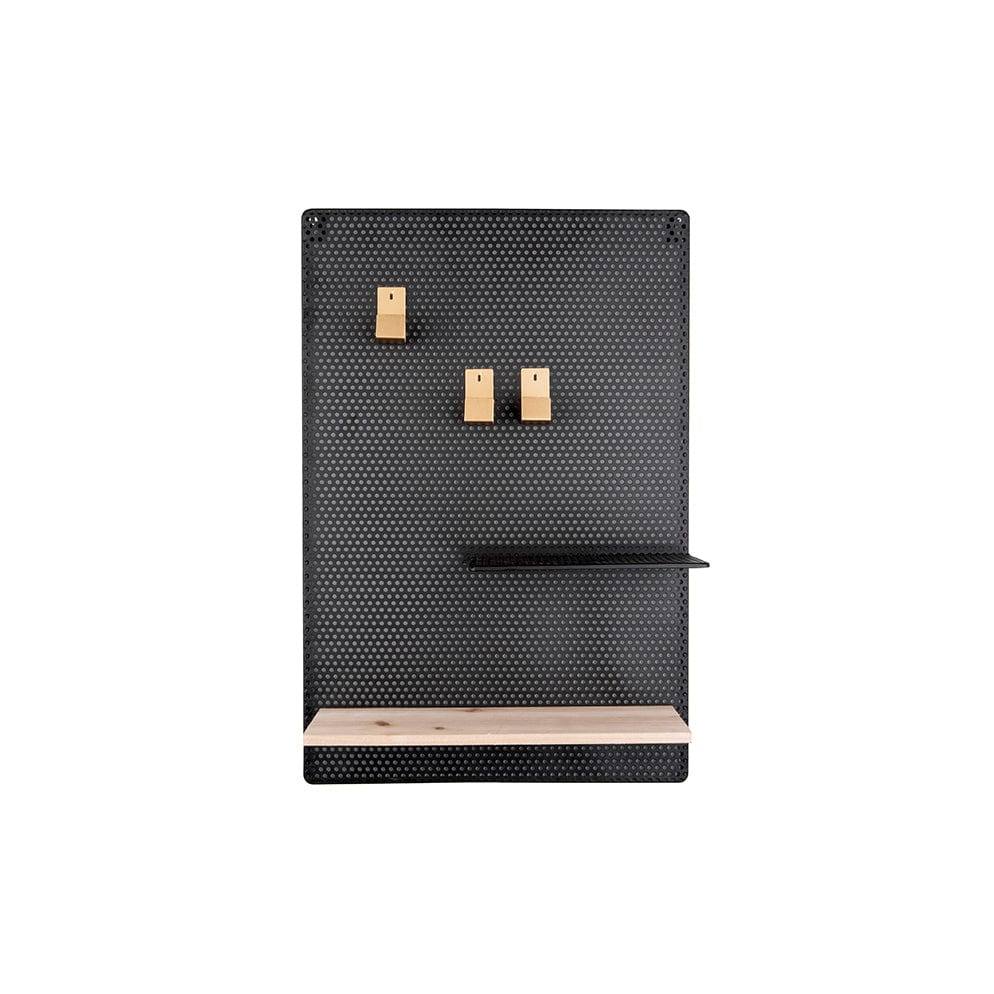 Present Time Perky Mesh Memo Board - Black