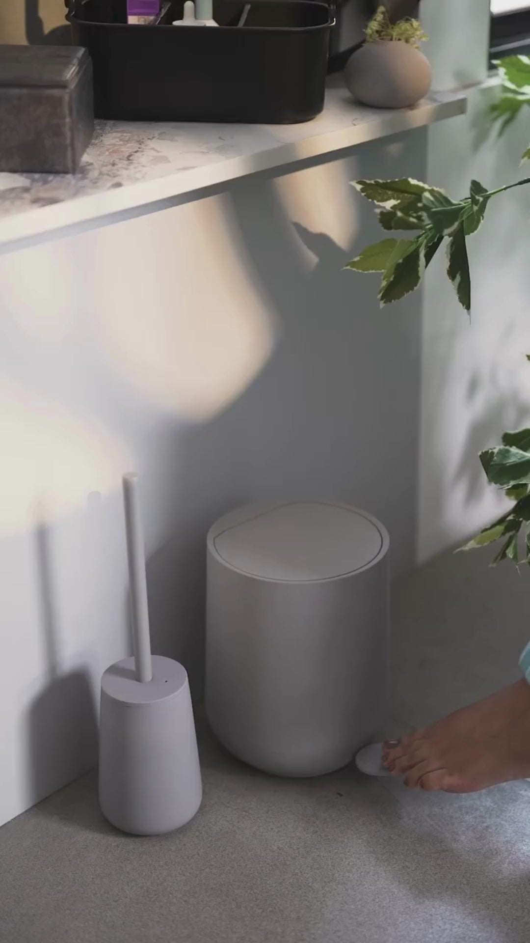 Zone Denmark Nova One Toilet Brush - Gull Grey
