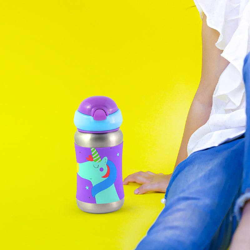 Rabitat Sports Stainless Steel Sipper Bottle - Love to the Moon