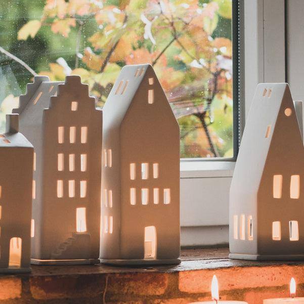 Rader Germany Big Windows House Tealight Holder & Sculpture Medium