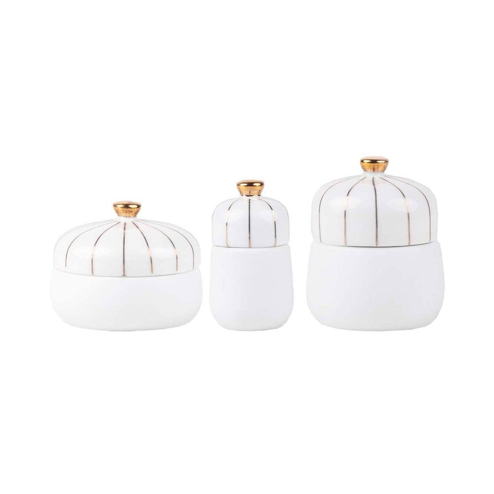 Rader Germany Mini Decorative Jars, Set of 3