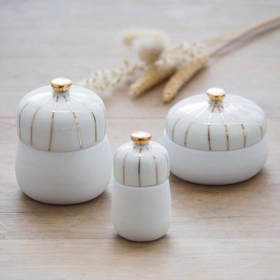 Rader Germany Mini Decorative Jars, Set of 3