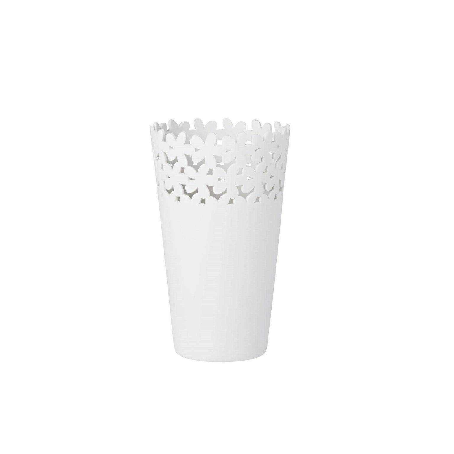 Rader Germany Porcelain Vase Medium - White Flowers