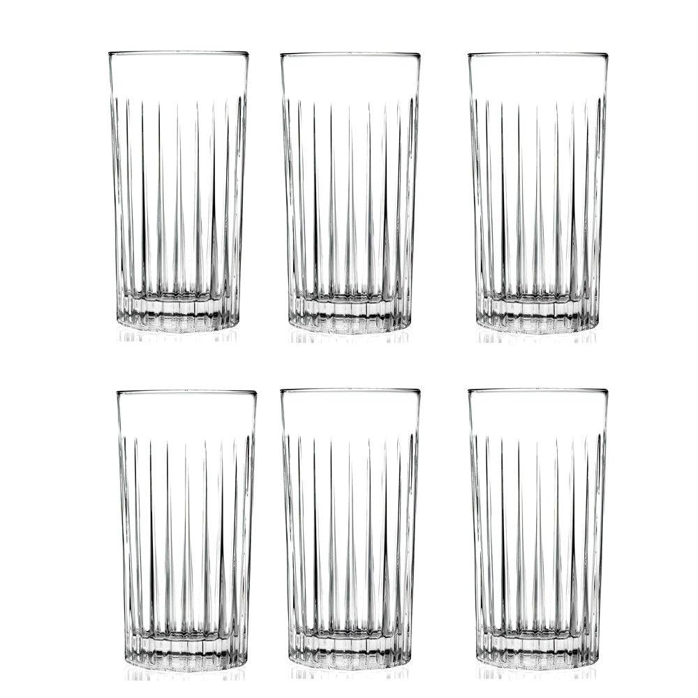 RCR Italy Timeless Highball Glasses 440ml, Set of 6