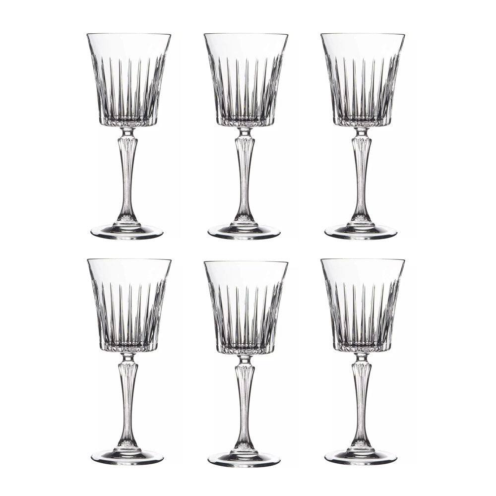 RCR Italy Timeless White Wine Glasses 230ml, Set of 6