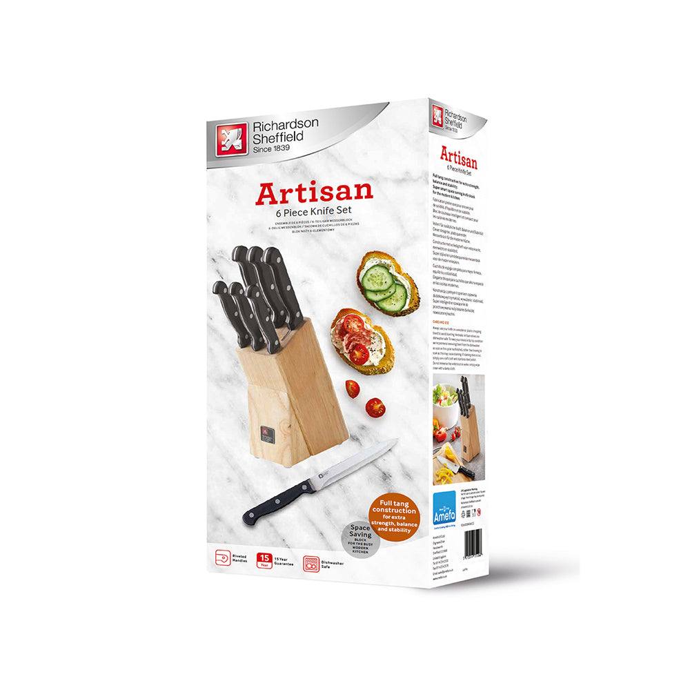 Richardson Sheffield Artisan 6-pc Knife Block Set