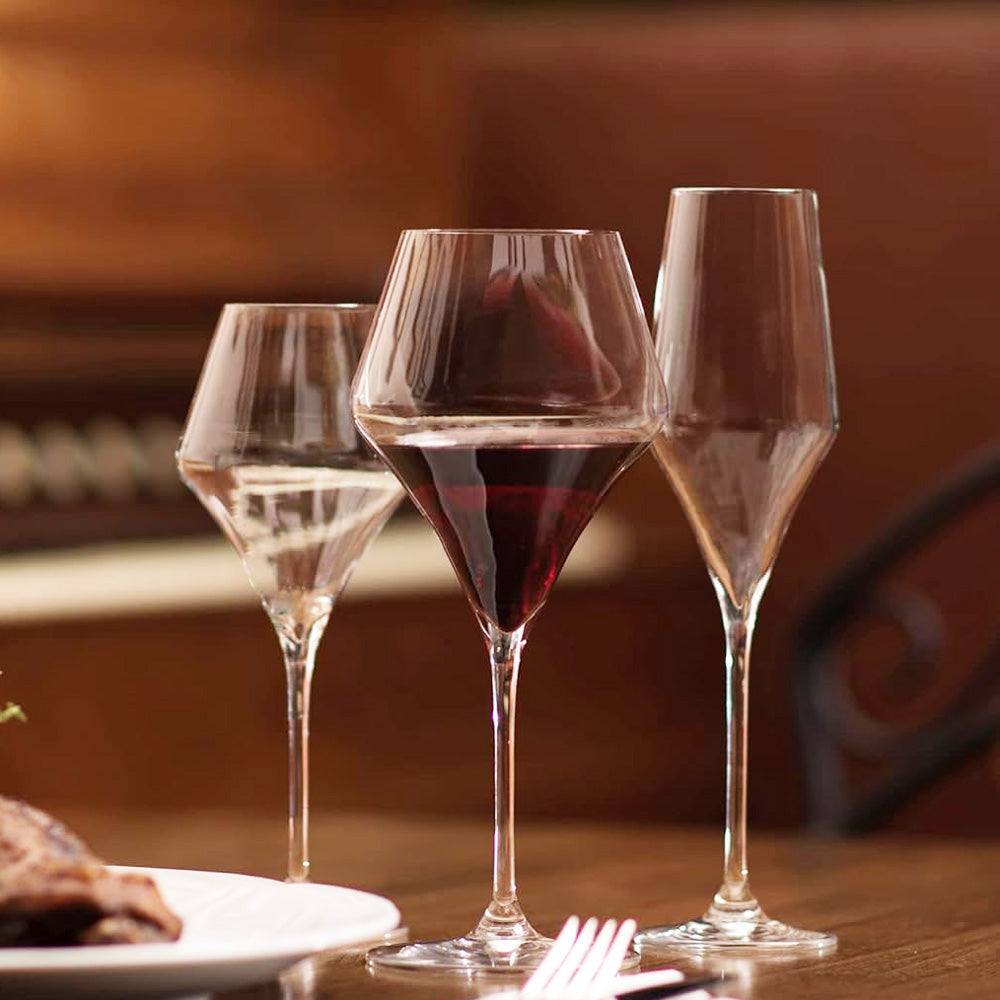 Rona Glass Slovakia Aram Red Wine Glasses 500ml, Set of 6