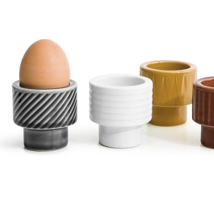 Sagaform Sweden Coffee and More Egg Holder - White