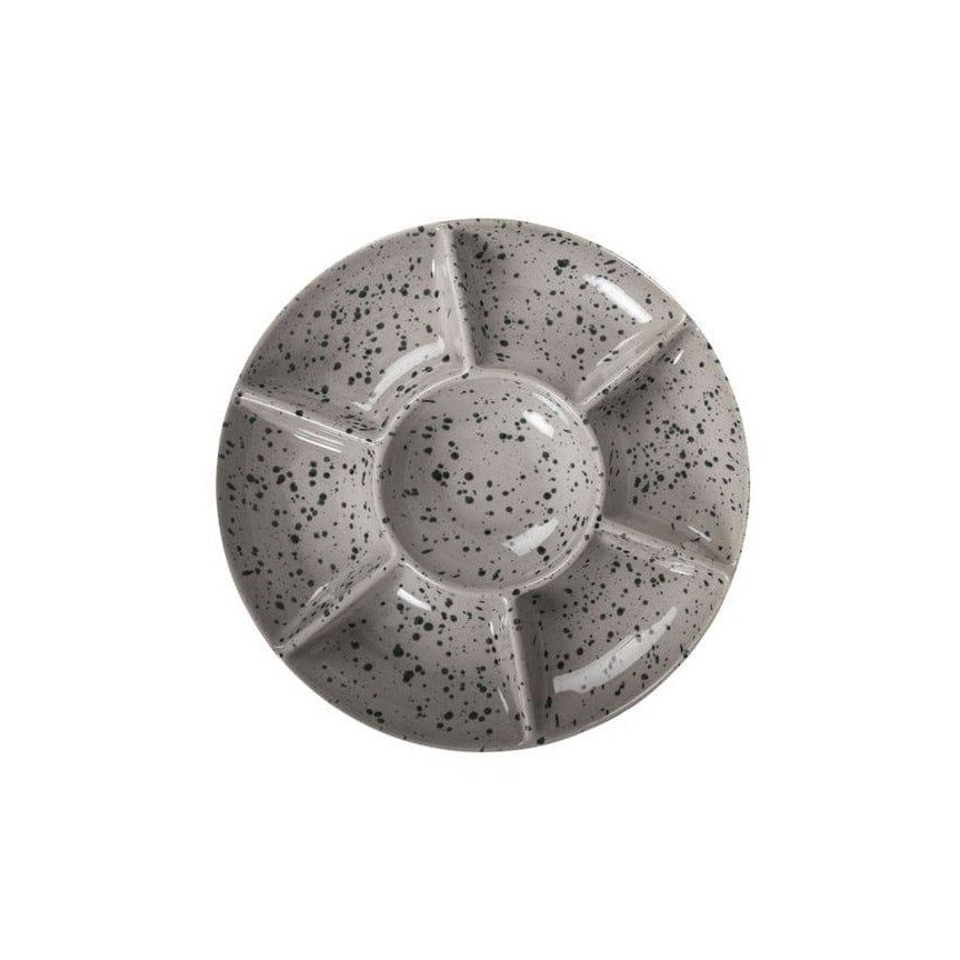 Sagaform Sweden Ditte Serving Plate - Terrazzo Grey