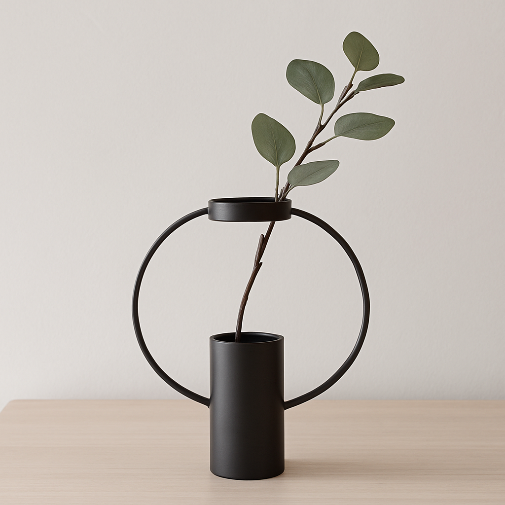Moon Vase Small - Black