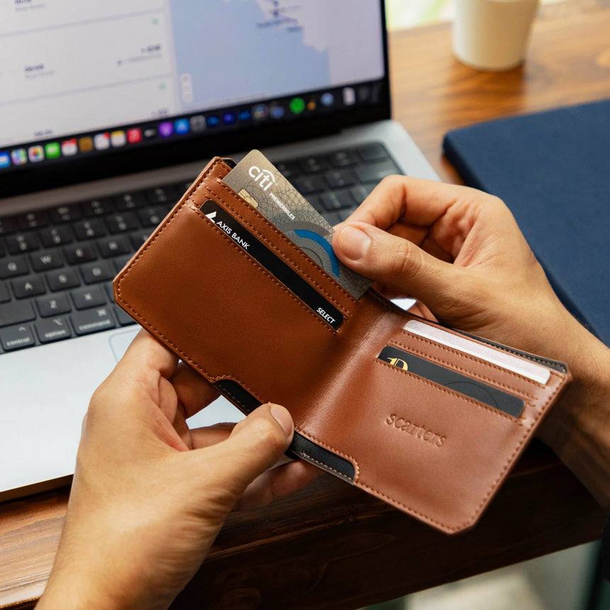 Wallet With Money Clip Leather Mnmalst Wallets For Women And Men