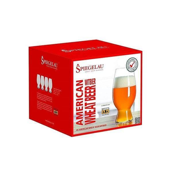 Spiegelau American Wheat Beer Glasses 750ml, Set of 4