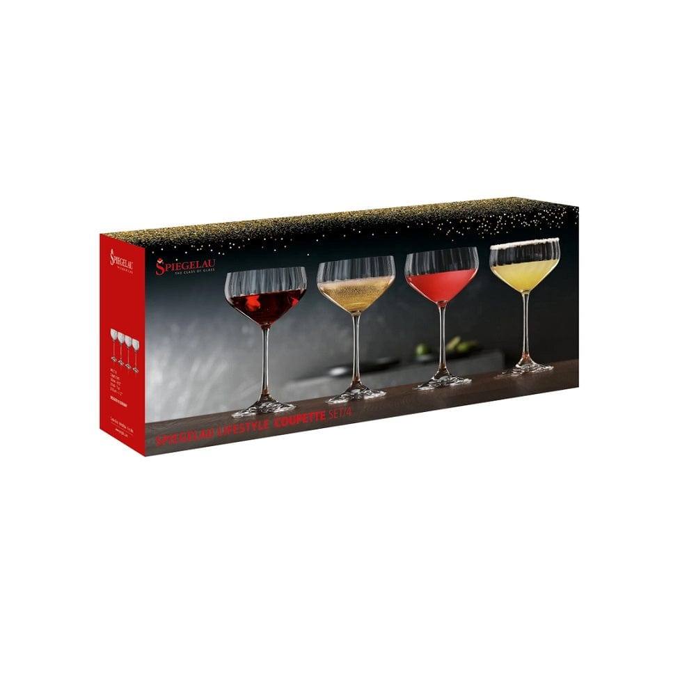 Spiegelau Lifestyle Coupe Glasses 310ml, Set of 4