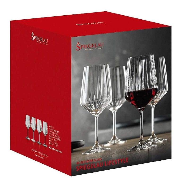 Spiegelau Lifestyle Red Wine Glasses 630ml, Set of 4