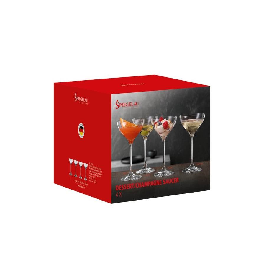 Spiegelau Special Champagne Saucers 250ml, Set of 4