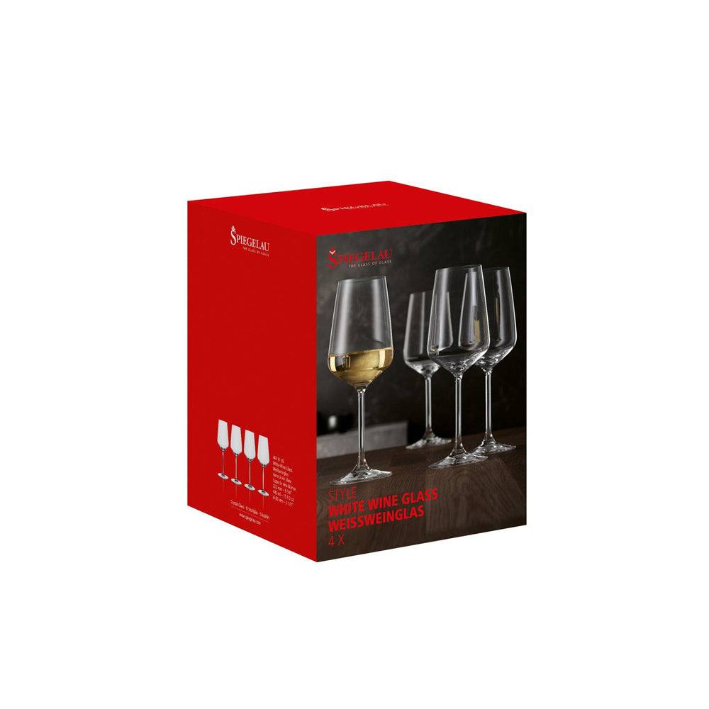 Spiegelau Style White Wine Glasses 440ml, Set of 4