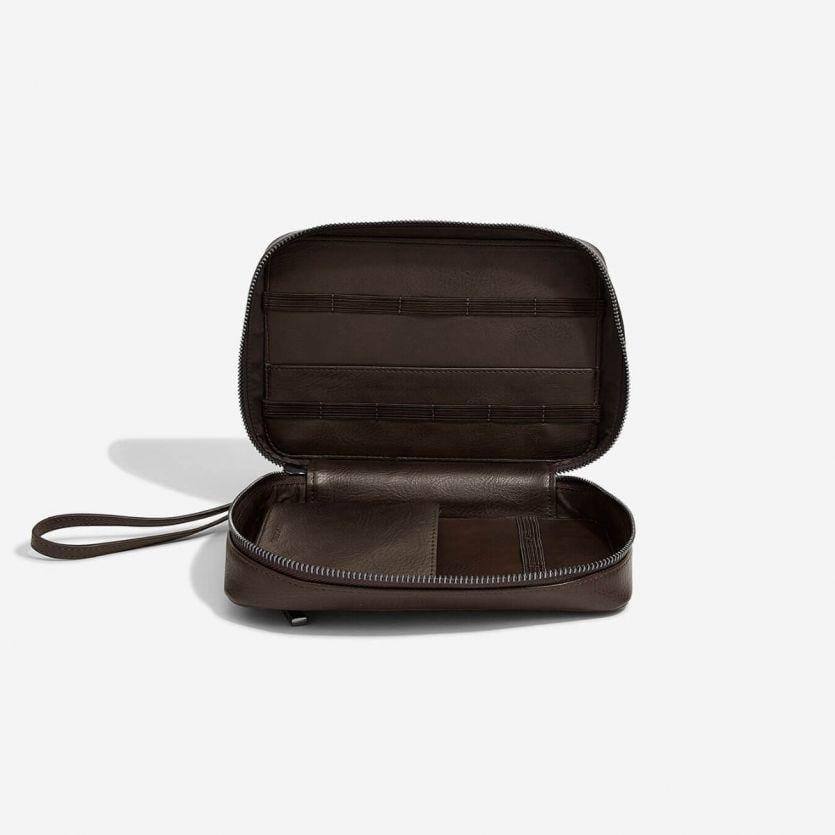 Stackers London Cable Tidy Bag - Brown