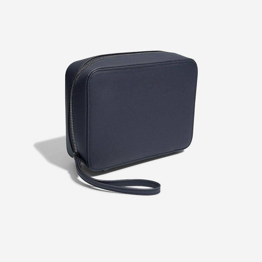 Stackers London Cable Tidy Bag - Navy Blue