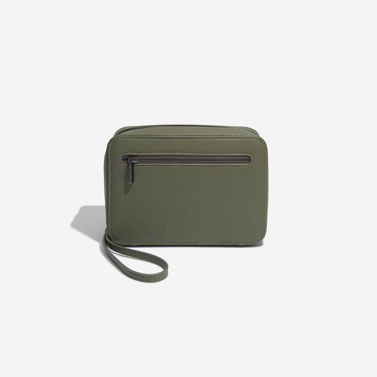 Stackers London Cable Tidy Bag - Olive Green