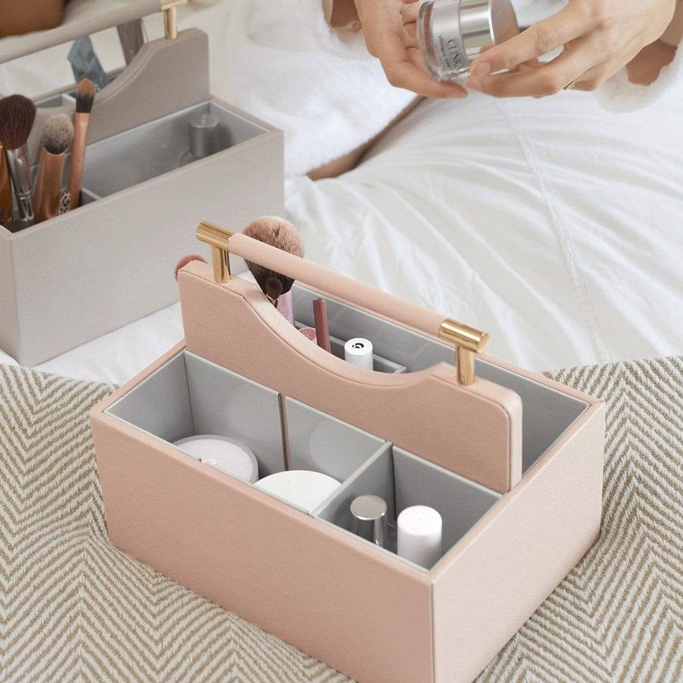 Stackers London Cosmetic Organiser Caddy Medium - Blush Pink