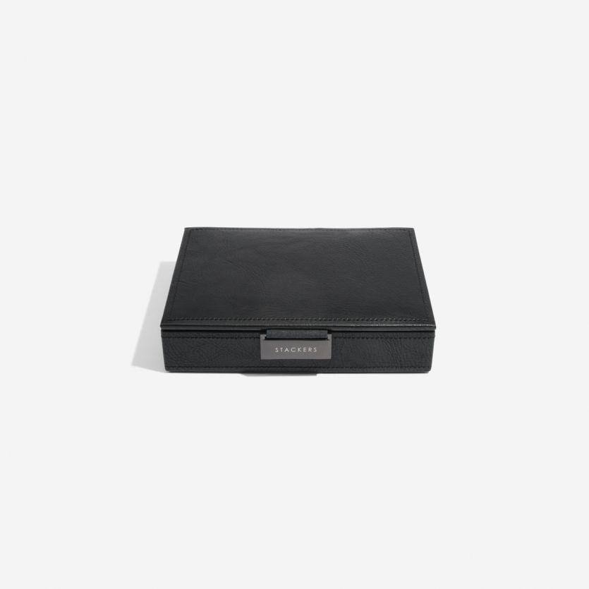 Stackers London Cufflinks Storage Box - Black