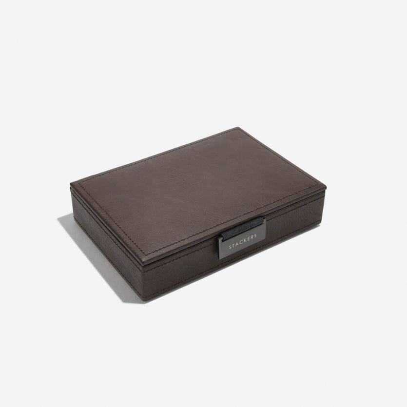 Stackers London Cufflinks Storage Box - Brown