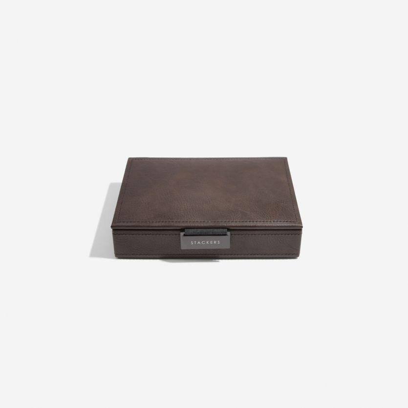 Stackers London Cufflinks Storage Box - Brown