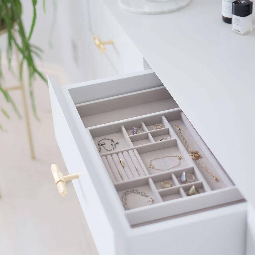 Stackers London Drawer Jewellery Organiser Medium - White