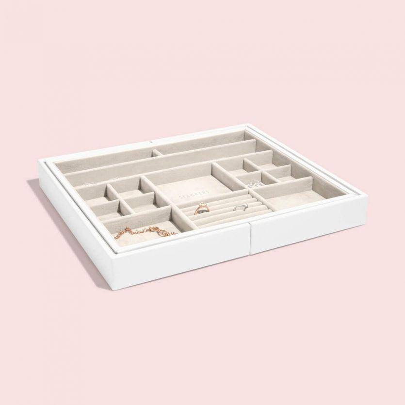 Stackers London Drawer Jewellery Organiser Medium - White