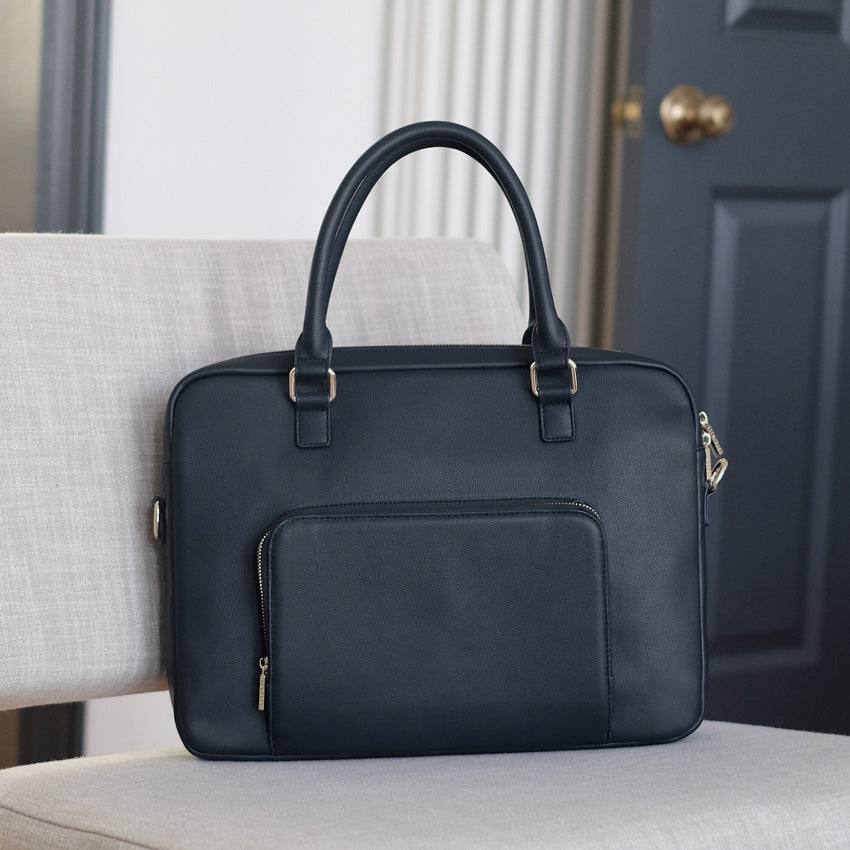 Stackers London Everyday Laptop Bag - Navy