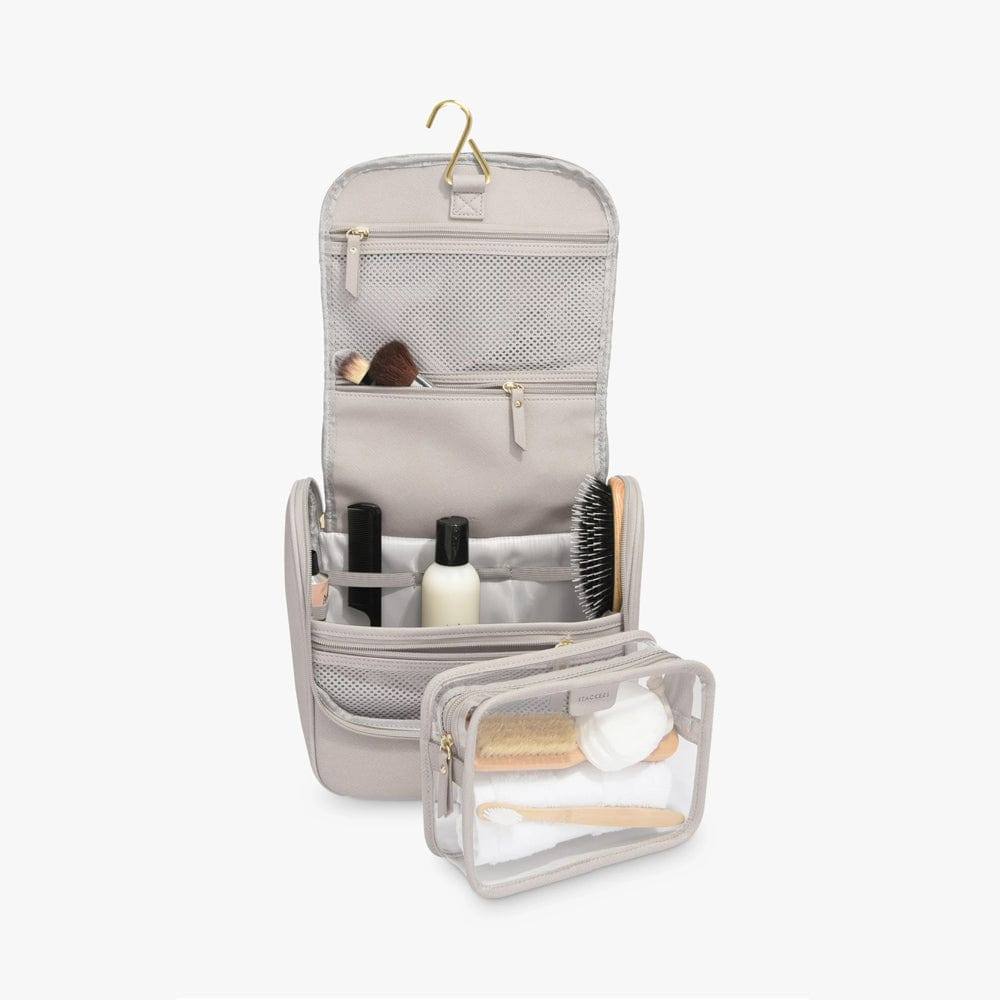 Stackers London Hanging Travel Washbag Large - Taupe