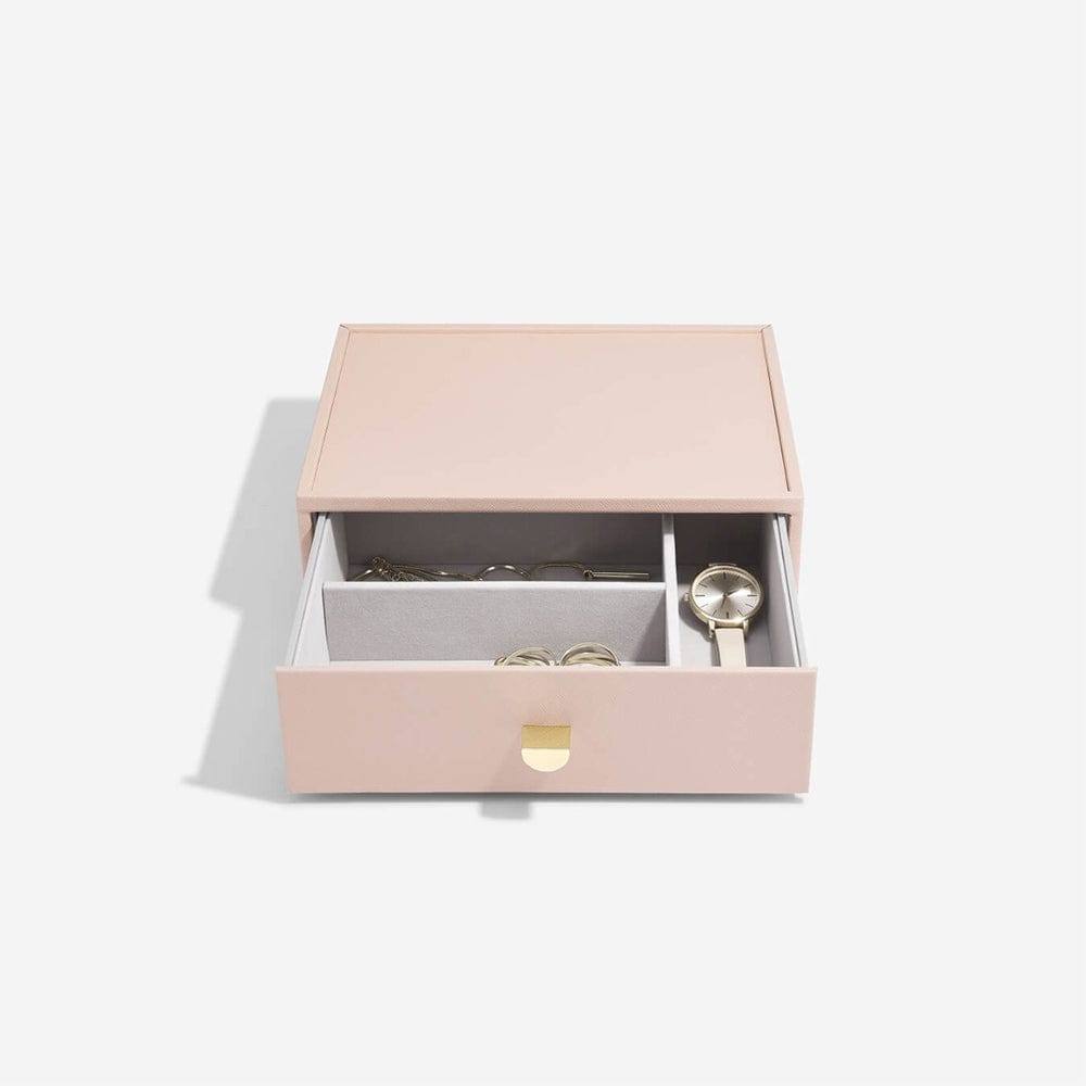 Stackers London Jewellery Box Triple Drawers Medium - Blush Pink