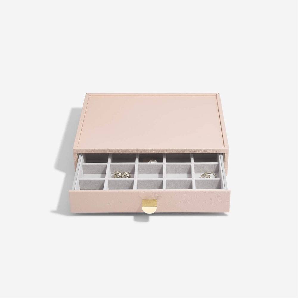 Stackers London Jewellery Box Triple Drawers Medium - Blush Pink