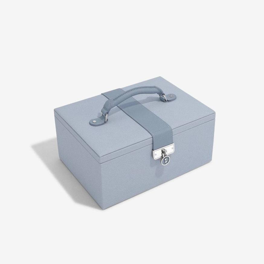 Stackers London Luxury Classic Jewellery Box - Dusky Blue